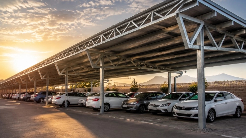 پارکینگ فلزی شاهرود مقاوم و بادوام